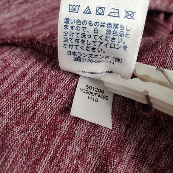 Lands End Size 2X Cardigan Lightweight Tunic Jacket Long Sleeve Stretch Pockets - Picture 5 of 9